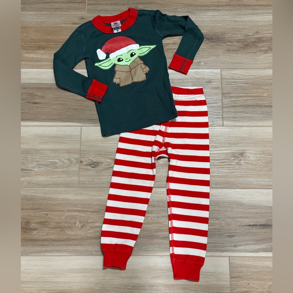 Hanna Andersson Star Wars Mandalorian Grogu organic cotton pajamas